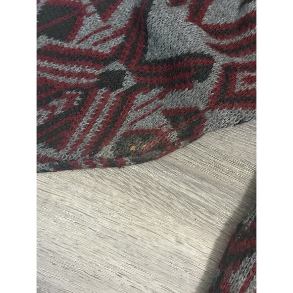 Gaetex Geometric Knit Sweater Sweatshirt Casual Preppy Knitwear - Men’s Medium - Picture 2 of 8